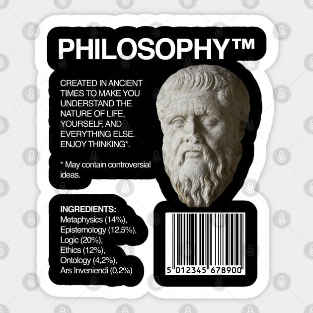 Philosophy Package - Teacher - Liberal Arts Major Student Sticker by isstgeschichte